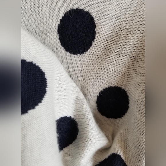 Polka Dot Long Sleeved Sweater by Ann Taylor - size Medium - Picture 5 of 7